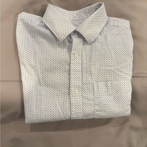 Appaman White and Blue Button Down Shirt